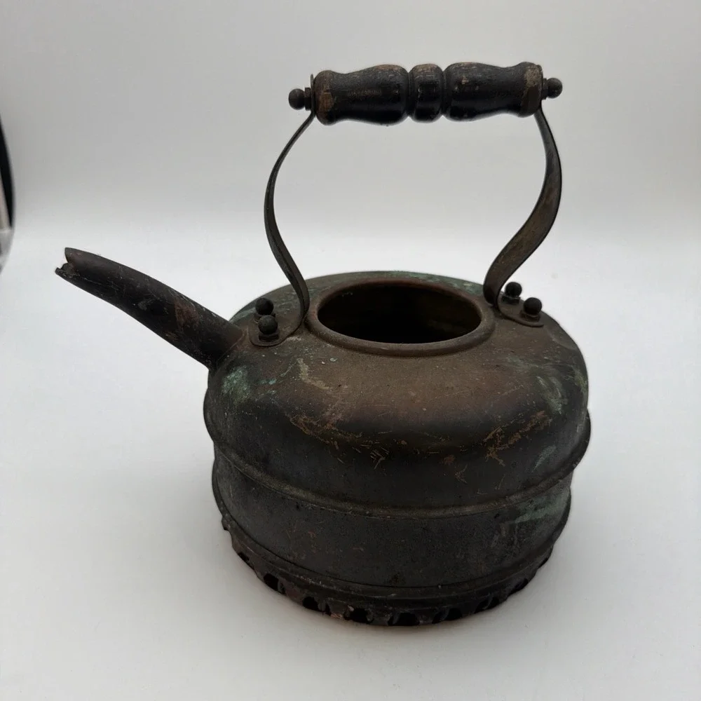 Teakettle: Simplex Buckingham 1 by Newey & Bloomer, England Solid Copper No Top